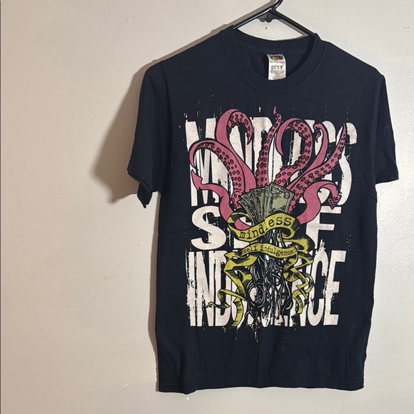 SALE Mindless Self Indulgence Black Graphic Tee - Picture 2 of 5